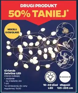 Netto Girlanda świetlna LED (różne rodzaje) oferta