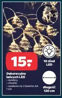 Netto Dekoracyjny łańcuch LED oferta