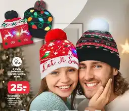 Netto Świąteczna czapka LED oferta