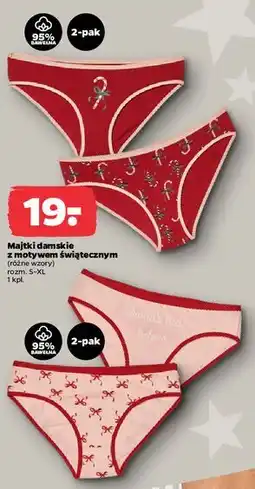 Netto Majtki damskie z motywem świątecznym (różne wzory) oferta