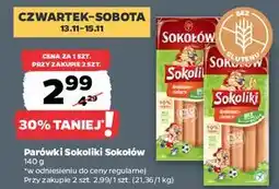 Netto Parówki Sokoliki Sokołów 140g oferta