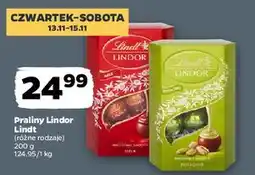Netto Praliny Lindor Lindt (różne rodzaje) 200g oferta