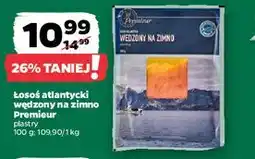 Netto Łosoś atlantycki wędzony na zimno Premieur plastry 100 g oferta