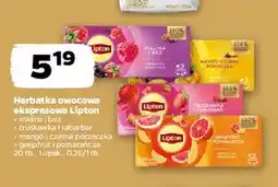Netto Herbatka owocowa ekspresowa Lipton oferta