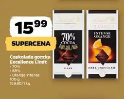 Netto Czekolada gorzka Excellence Lindt oferta