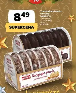 Netto Tradycyjne pierniki na waflu Lambertz oferta