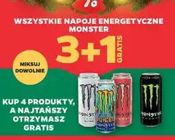 Netto WSZYSTKIE NAPOJE ENERGETYCZNE MONSTER oferta