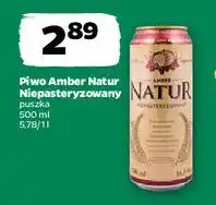 Netto Piwo Amber Natur Niepasteryzowany oferta