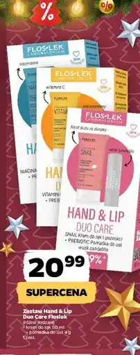 Netto Zestaw Hand & Lip Duo Care Floslek oferta
