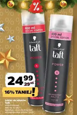 Netto Lakier do włosów Taft oferta