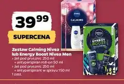 Netto Zestaw energy boost: żel pod prysznic 250 ml + antyperspirant deep sport 150 Nivea Men oferta
