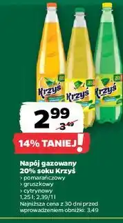 Netto Napój pomarańczowy Jurajska Krzyś oferta