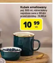 Carrefour Kubek emaliowany 500 ml oferta