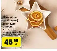 Miseczki na bambusowej podstawce Ambition