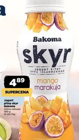 Netto Jogurt pitny mango-marakuja Bakoma Skyr oferta
