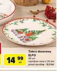 Carrefour Talerz deserowy elfo 20 cm oferta