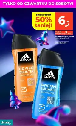Dealz Żel pod prysznic Adidas Men Fresh Endurance oferta