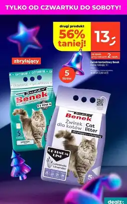 Dealz Żwirek dla kota galapagos Benek oferta