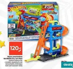 Dealz Myjnia samochodowa let's race Hot Wheels oferta