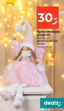 Dealz Figurka aniołek led oferta