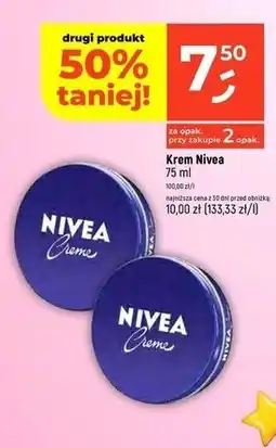 Dealz Krem do twarzy i ciała Nivea Creme oferta