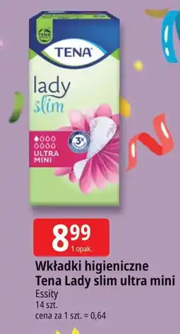 E.Leclerc Wkładki higieniczne ultra mini Tena Lady oferta
