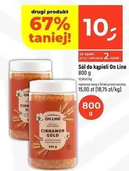 Dealz Sól do kąpieli cynamonowa On Line oferta