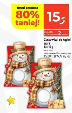 Dealz Zestaw kul do kąpieli Aura oferta