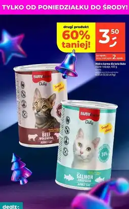 Dealz Karma dla kota z łososiem Buba oferta