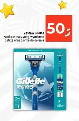 Dealz Maszynka do golenia + 3 wkłady Gillette Mach3 Sport oferta