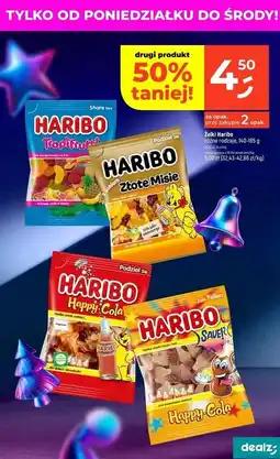 Dealz Żelki kwaśna Haribo Happy Cola oferta