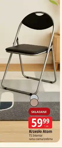 E.Leclerc Krzesło składane atom Ts Interior oferta