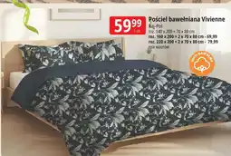 E.Leclerc Komplet pościeli bawełnianej vivienne 220 x 200 + 2 70 80 cm Raj-Pol oferta