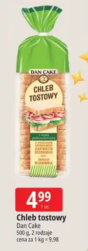 E.Leclerc Chleb tostowy pełnoziarnisty Dan Cake oferta