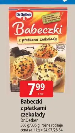 E.Leclerc Babeczki z płatkami czekolady Dr. Oetker oferta