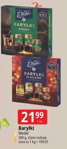 E.Leclerc Baryłki o smaku whisky E. Wedel oferta
