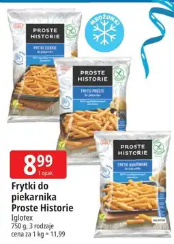 E.Leclerc Frytki cienkie do piekarnika Iglotex Proste Historie oferta