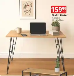 E.Leclerc Biurko starter 100 x 50 75 cm Ts Interior oferta