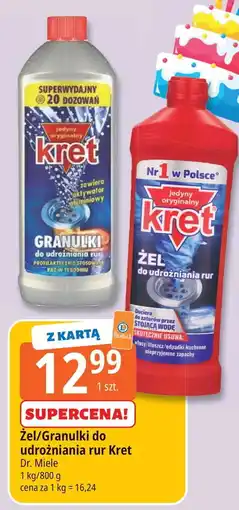 E.Leclerc Żel do udrożniania rur Kret oferta