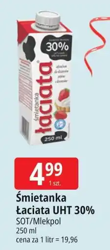 E.Leclerc Śmietanka 30% Łaciata oferta
