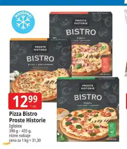E.Leclerc Pizza z kurczakiem i szpinakiem Iglotex Proste Historie Bistro oferta