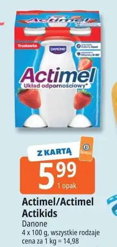 E.Leclerc Jogurt kids wanilia Danone Actimel oferta