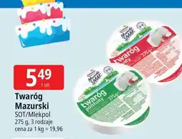 E.Leclerc Twaróg tłusty Mazurski Smak oferta