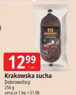 E.Leclerc Kiełbasa krakowska sucha Dobrowolscy oferta