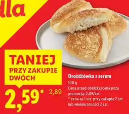 Lidl Drożdżówka z serem Lidl oferta