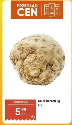Biedronka Seler korzeń kg luz Biedronka oferta