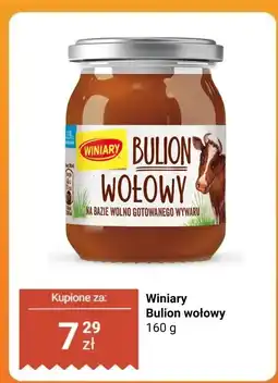 Biedronka Bulion wołowy w słoiku Winiary oferta