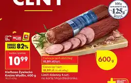 Biedronka Kiełbasa Żywiecka Krajna Wędlin oferta