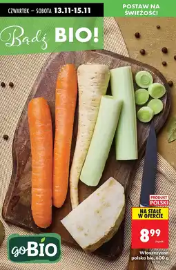 Biedronka Warzywa polska bio (marchew, pasternak, por) goBIO oferta