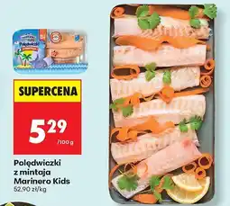 Biedronka Polędwiczki z mintaja Marinero Kids oferta